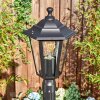 Loria lamp post, path light black, 1-light source