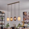 Nyberget hanging light, globe light, pendant light brass, 4-light sources