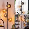 Koyoto floor lamp 31 cm Amber, Smoke-coloured, 4-light sources