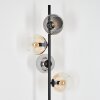 Koyoto floor lamp 31 cm Amber, clear, Smoke-coloured, 4-light sources