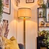 Chellas floor lamp brown, Ecru, black, 1-light source