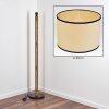 Chellas floor lamp brown, Ecru, black, 1-light source