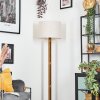 Bassagoda floor lamp brown, Ecru, black, 1-light source