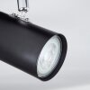 Gesteira ceiling light, ceiling spotlight black, 3-light sources