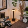 Viada desk lamp, table lamp LED black, 1-light source