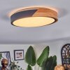 Cadaixo ceiling light, Panel LED Ecru, black, white, 1-light source