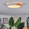 Cadaixo ceiling light, Panel LED Ecru, white, 1-light source