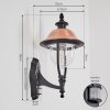 Gascon pendant light, floor lamp matt nickel, 1-light source