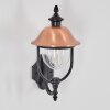 Gascon outdoor wall light, wall light copper, black, 1-light source