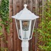 Loria lamp post, path light white, 1-light source