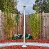 Loria lamp post, path light white, 1-light source