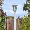 Loria lamp post, path light white, 1-light source