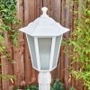 Loria lamp post, path light white, 1-light source