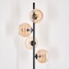 Koyoto floor lamp 31 cm Amber, 4-light sources