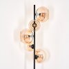 Dagan floor lamp Amber, 5-light sources