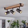 Storuma ceiling light, ceiling spotlight Ecru, black, 3-light sources