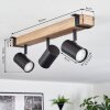 Storuma ceiling light, ceiling spotlight Ecru, black, 3-light sources