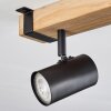 Storuma ceiling light, ceiling spotlight Ecru, black, 4-light sources