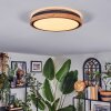 Coentral ceiling light, Panel LED white, 1-light source