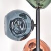 Ripoll floor lamp blue, green, coppery, 4-light sources