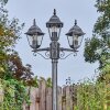 Naofe lamp post, path light black, silver, 3-light sources