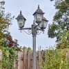 Naofe lamp post, path light black, silver, 3-light sources