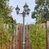 Naofe lamp post, path light black, silver, 3-light sources