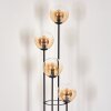 Gastor floor lamp 30 cm Light wood, black, 4-light sources