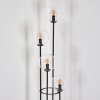 Gastor floor lamp 30 cm Light wood, black, 4-light sources