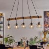 Ripoll hanging light, globe light, pendant light Ecru, black, 5-light sources