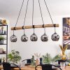 Ripoll hanging light, globe light, pendant light Ecru, black, 5-light sources