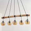 Ripoll hanging light, globe light, pendant light Ecru, black, 5-light sources