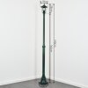 Loria lamp post, path light green, black, 1-light source