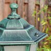 Loria lamp post, path light green, black, 1-light source