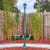 Loria lamp post, path light green, black, 1-light source