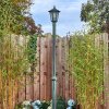 Loria lamp post, path light green, black, 1-light source