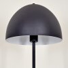 Mushroom Lamp  Tati floor lamp, wall spotlight Dark wood, black, 4-light sources