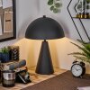 Mushroom Shaped  Nor floor lamp, path light Light wood, black, 1-light source