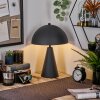 Mushroom Shaped  Nor table lamp black, 1-light source