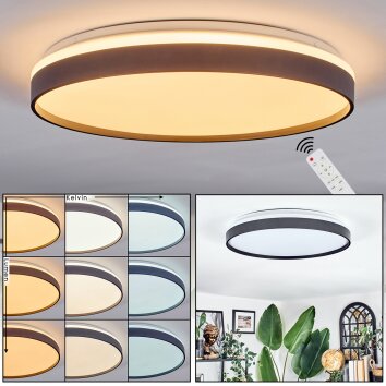 Sofo ceiling light, Panel LED white, 1-light source, Remote control