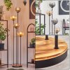 Koyoto floor lamp 30 cm Light wood, black, 4-light sources