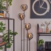 Koyoto floor lamp 30 cm chrome, Smoke-coloured, 4-light sources