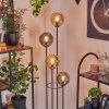 Gastor floor lamp 30 cm Amber, Smoke-coloured, 4-light sources