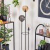 Gastor floor lamp 25 cm Dark wood, black, 3-light sources