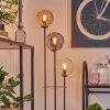 Gastor floor lamp 25 cm Dark wood, black, 3-light sources