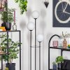 Gastor floor lamp 30 cm Dark wood, black, 3-light sources