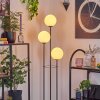 Gastor floor lamp 30 cm Dark wood, black, 3-light sources