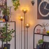 Koyoto floor lamp 30 cm Dark wood, black, 3-light sources