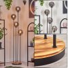 Gastor floor lamp 30 cm Light wood, black, 4-light sources