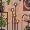 Gastor floor lamp 30 cm Light wood, black, 4-light sources